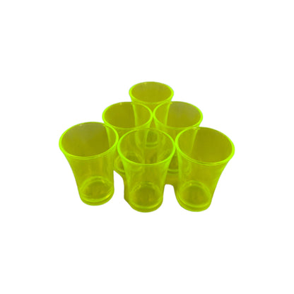 Pack of 6 Plastic Shot Glasses, 50ml - Premium Kitchen from Chabrias Ltd - Just £4.99! Shop now at Chabrias Ltd