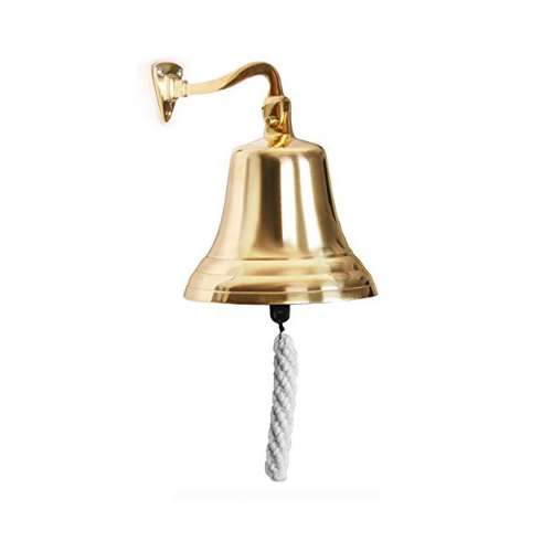 Ships Bell Pub Last Orders Bell Wall Mountable - Ideal for Pubs & Home Bars by Chabrias Ltd - Premium Home from Chabrias Ltd - Just £17.49! Shop now at Chabrias Ltd