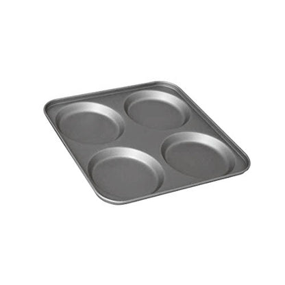 Samuel Groves 4 Cup Single Giant Yorkshire Pudding Oven Tray Non Stick Made in England - Premium Kitchen from Chabrias Ltd - Just £5.99! Shop now at Chabrias Ltd