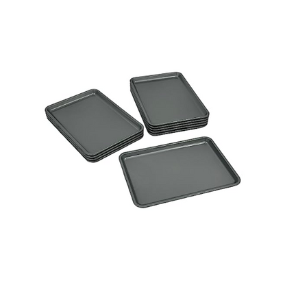 Pack of 10 Plastic Rectangle Tip Trays - Premium Home from Chabrias - Just £12.99! Shop now at Chabrias Ltd