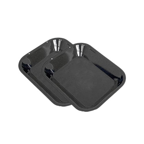 2X 28cm British Vitreous Enamel Roasting Pans