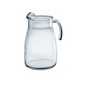 Glass Jug Summer Pitcher with Removable Ice Infuser - 2.5L / 80oz Capacity, Dishwasher Safe, Ideal for Pimms, Beer, Water, Juice, and Cocktails - Practical for Everyday Use and Special Occasions - Premium Kitchen from Chabrias Ltd - Just £12.99! Shop now at Chabrias Ltd