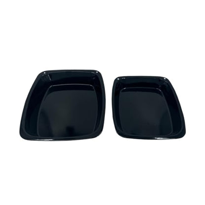 33cm & 28cm British Vitreous Enamel Roasting Pans Set - Premium Home from Chabrias - Just £17.99! Shop now at Chabrias Ltd