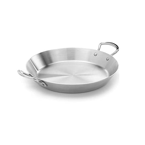 Classic Stainless Steel Paella Pan,