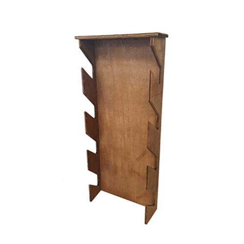 Wooden Newspaper Magazine Rack Dark Oak - by Chabrias Ltd - Premium Home from Chabrias Ltd - Just £39.99! Shop now at Chabrias Ltd