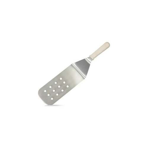 3" x 8" Stainless Steel Perforated Flexible Turner/Spatula - Versatile Kitchen Tool for Cooking and Grilling - Premium Kitchen from Chabrias Ltd - Just £9.99! Shop now at Chabrias Ltd