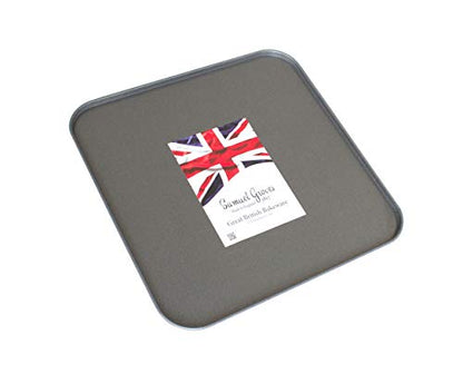 2X 31cm Square Oven Baking Tray, Superior Double Coated Non Stick, Made in England - Premium Kitchen from Chabrias Ltd - Just £11.99! Shop now at Chabrias Ltd