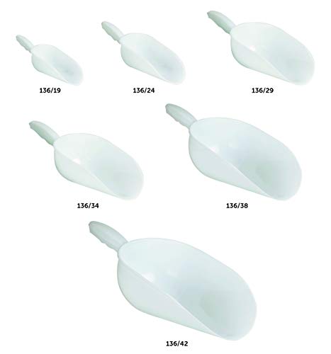 5oz WHITE PLASTIC SCOOPS - Premium Furniture from Chabrias Ltd - Just £6.60! Shop now at Chabrias Ltd