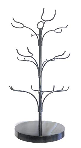 Cocktail Gin Glass Tree Display Perfect for Serving Cocktails or Champagne Holds up to 12 Glasses - Premium Kitchen from Chabrias Ltd - Just £38.99! Shop now at Chabrias Ltd