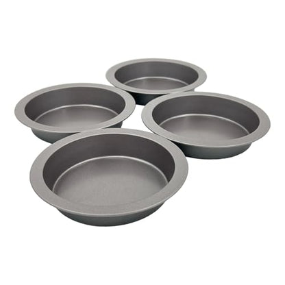 4 x Non-Stick Mini Pie Tins (4”) - Premium Kitchen from Samuel Groves - Just £8.54! Shop now at Chabrias Ltd