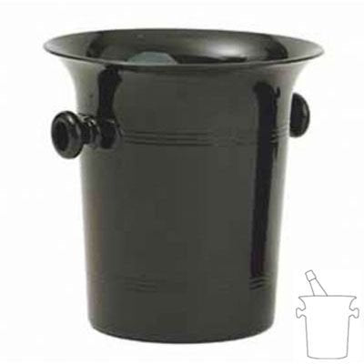 Black Plastic 2 Handles Wine Bucket & Cooler/Ice Bucket - Premium Home from Chabrias Ltd - Just £9.99! Shop now at Chabrias Ltd