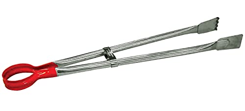 18" Professional Longlife Stainless Steel Grill BBQ Tongs - Premium Kitchen from Chabrias Ltd - Just £9.99! Shop now at Chabrias Ltd