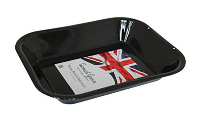 Vitreous Enamel 28cm Long Life Roasting Pan Tray Made in England by Chabrias LTD - Premium Home from Chabrias Ltd - Just £9.99! Shop now at Chabrias Ltd