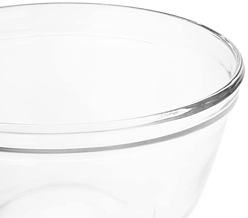 Anchor Hocking 81575 2.5 Litre Glass Mixing Bowl Batter Bowl Toughened Glass - Premium Home from Chabrias Ltd - Just £7.78! Shop now at Chabrias Ltd