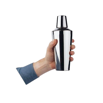 3 Piece Manhattan Cocktail Shaker set (28 oz / 795ml - 26cm Tall) Stainless Steel Cocktail Shaker with Built in Strainer - Premium Kitchen from Chabrias Ltd - Just £8.99! Shop now at Chabrias Ltd