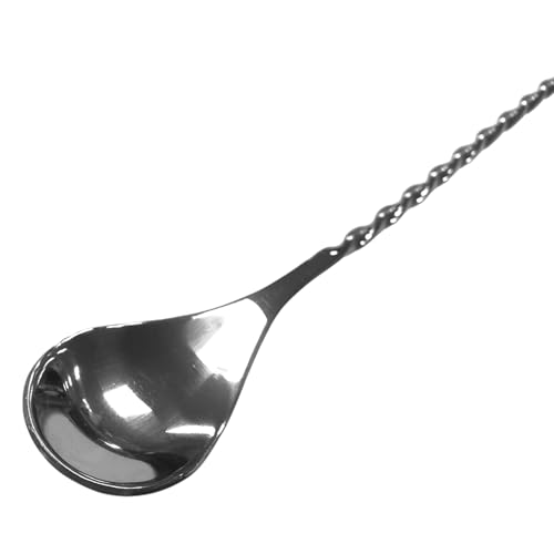 12" Full Twist Bar Spoon Stainless Steel Cocktail Accessories - Premium Kitchen from Chabrias Ltd - Just £4.74! Shop now at Chabrias Ltd