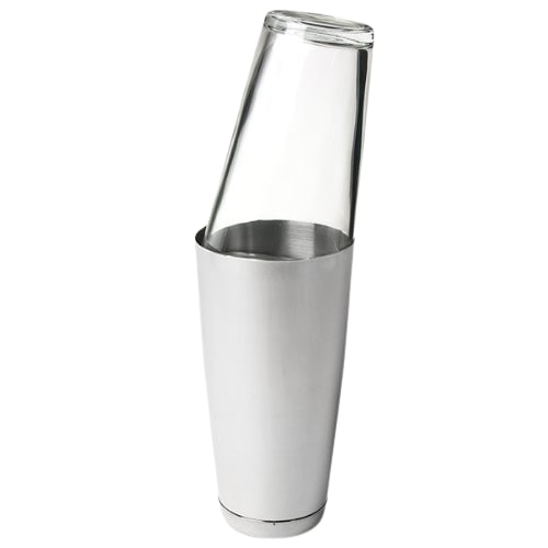 18oz Boston Cocktail Shaker, with Glass