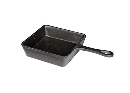 Cast Iron Square Skillet Pan 140 x 140 X 32mm - Premium Home from Chabrias Ltd - Just £14.99! Shop now at Chabrias Ltd