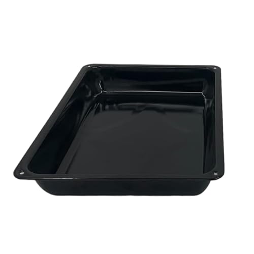 Vitreous Enamel Roasting Tin Set, Tray and Oval with Lid, 32.5cm - Premium Kitchen from Chabrias Ltd - Just £29.99! Shop now at Chabrias Ltd