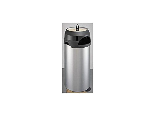 Meliconi Outdoor Waste Bin, Capacity-60 Litre, Stainless Steel, Multi-Colour, One-Size - Premium Home from Chabrias Ltd - Just £89.99! Shop now at Chabrias Ltd