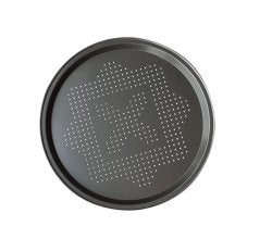 Samuel Groves 14.5" Pizza Pan Perforated Carbon Steel Chip Crispier Tray by Chabrias LTD - Premium Home from Samuel Groves - Just £9.02! Shop now at Chabrias Ltd