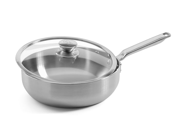 Samuel Groves Stainless Steel Cookware, PFAS-Free, Induction Compatible, Oven Safe, Dishwasher Safe, UK Made - Premium Kitchen from Samuel Groves - Just £68.99! Shop now at Chabrias Ltd