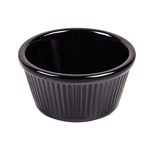 Chabrias Pack of 24 Fluted Melamine Ramekins Condiment Pots, Sauce Ramekins, Dip Bowls, Tough Plastic Sauce Pots, Made in England - Premium Kitchen from Chabrias Ltd - Just £14.99! Shop now at Chabrias Ltd