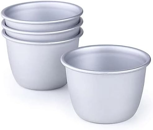 Aluminium Mini Pudding Basins, 0.15L (10 pack) - Premium Kitchen from Chabrias Ltd - Just £18.99! Shop now at Chabrias Ltd