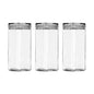 Chabrias Ltd Square Stackable Glass Storage Jars With Lids, Food Container, Food Storage, Kitchen Storage Containers, Coffee, Sugar, Tea Containers, Pantry Storage Containers - Premium Home from Chabrias Ltd - Just £13.99! Shop now at Chabrias Ltd