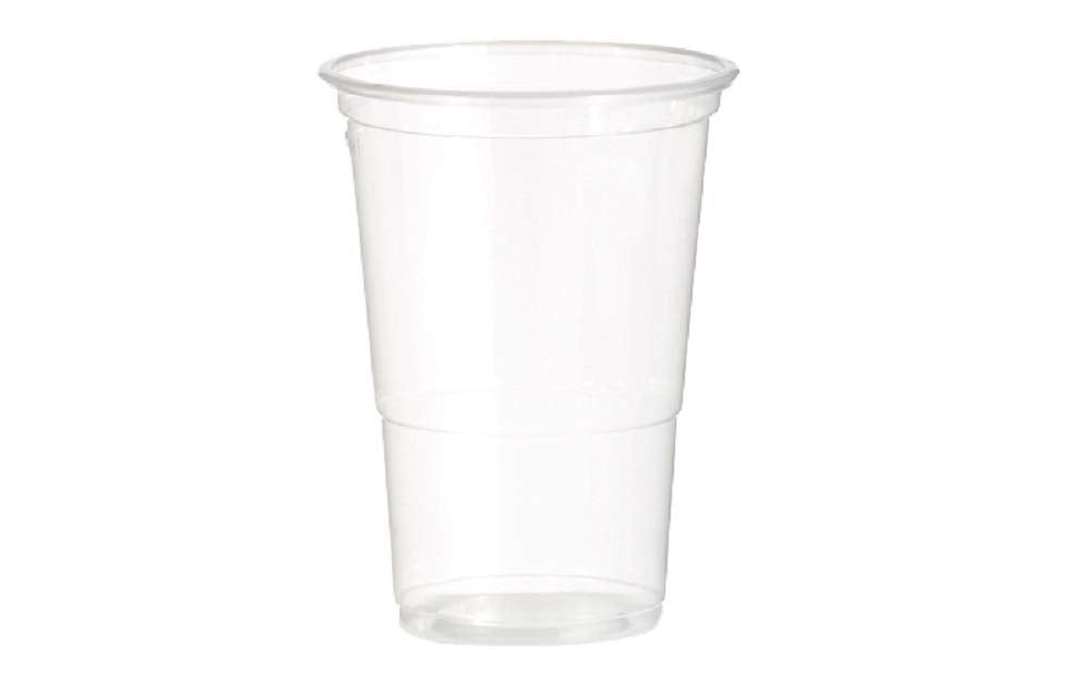 1 Pint to Brim 84 X Clear Plastic Pint Glasses Disposable Pint Glasses Pint Tumblers Pint Cups (20oz / 570ml) Heavy Duty Best for Party & Events CE Marked - Premium Kitchen from Chabrias Ltd - Just £18.99! Shop now at Chabrias Ltd