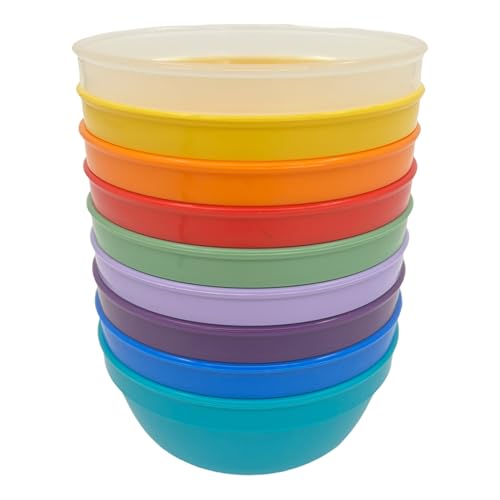 CAPE WARWICK Multi-Use Lotion/Cream Bowl Polypropylene Beauty Care Mixing Bowl Crafting Nail Salon Hair Mixing Bowl Reusable Pack of 10 - Premium Kitchen from CAPE WARWICK - Just £33.24! Shop now at Chabrias Ltd
