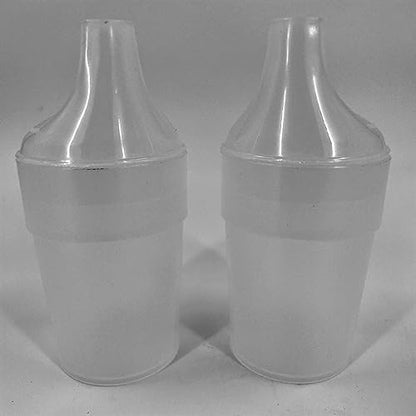 Chabrias Ltd 2 Pack - Clear, Wide Spout, Feeding Beakers - 200ml Autoclavable, Microwave Safe and Spill-Proof UK Made - Premium Kitchen from Chabrias Ltd - Just £8.99! Shop now at Chabrias Ltd