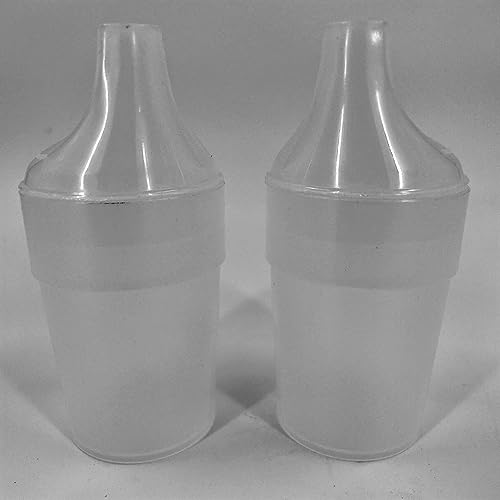 Chabrias Ltd 2 Pack - Clear, Wide Spout, Feeding Beakers - 200ml Autoclavable, Microwave Safe and Spill-Proof UK Made - Premium Kitchen from Chabrias Ltd - Just £8.99! Shop now at Chabrias Ltd