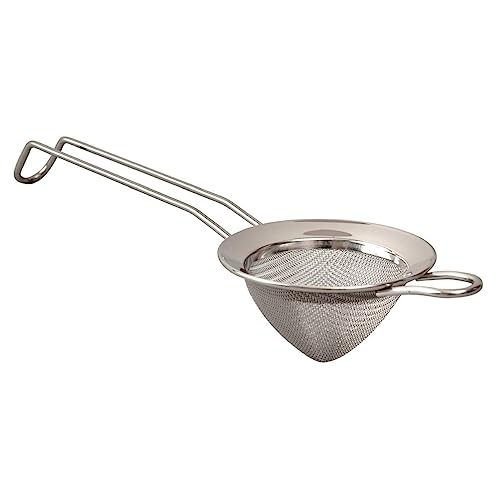 Chabrias Fine Mesh Cocktail Strainer Small Sieve- Stainless Steel - 23 x 7.8 x 4.6cm - Professional Bartending Tool - Premium Kitchen from Chabrias Ltd - Just £4.99! Shop now at Chabrias Ltd