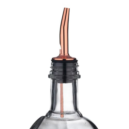 Chabrias Ltd Stainless Steel Fast Free Flow Liquor Spirits Pourer Speed Pourers Wine Bottle Spirits Pourers Tapered Spout for Olive Oil Coffee Syrup Vinegar Bottles - Premium Kitchen from Chabrias Ltd - Just £4.99! Shop now at Chabrias Ltd