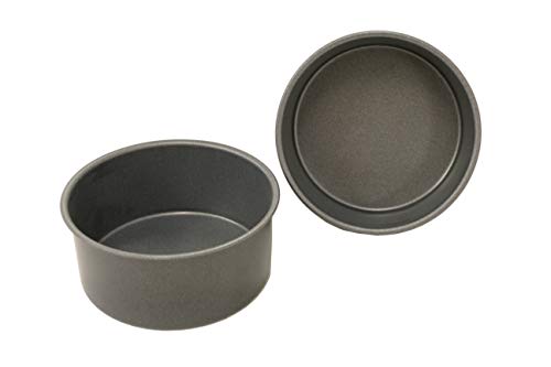 6" Deep Round Cake Tin Twin Pack 15 x 7cm 2 coat - Premium Great British Bakeware from Chabrias Ltd - Just £9.99! Shop now at Chabrias Ltd