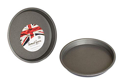 Samuel Groves 2X 8 (20cm) Victoria Sponge Sandwich Pan Cake Tin, Long Life Superior Double Coated Non Stick, Made in England