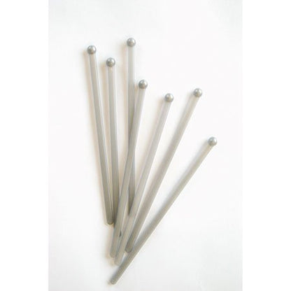 1000 x Flat ball Cocktail Stirrers Swizzle Sticks, 6” (150mm), silver - Premium Home from Chabrias Ltd - Just £15.99! Shop now at Chabrias Ltd