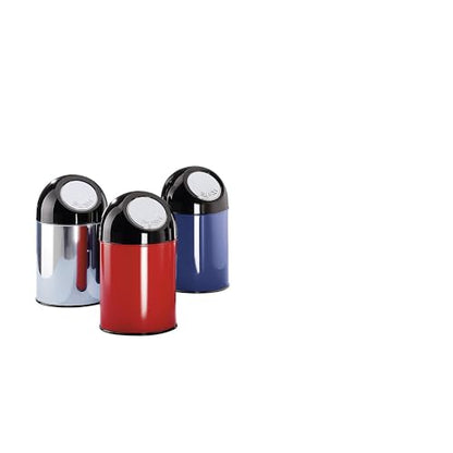 Chabrias Stainless Steel Kitchen Bin - Hygienic, Easy to Use, 55L Capacity, Push Top Lid, - Premium BISS from Chabrias Ltd - Just £42.74! Shop now at Chabrias Ltd