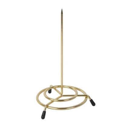 Chabrias Ltd Receipt Spike Metal Bill Holder 6" high - Professional Straight Rod Spike with Round Stand | Ideal for Restaurants Kitchens Offices Hotels | Durable and Stylish Document Organizer - Premium Home from Chabrias Ltd - Just £4.74! Shop now at Chabrias Ltd