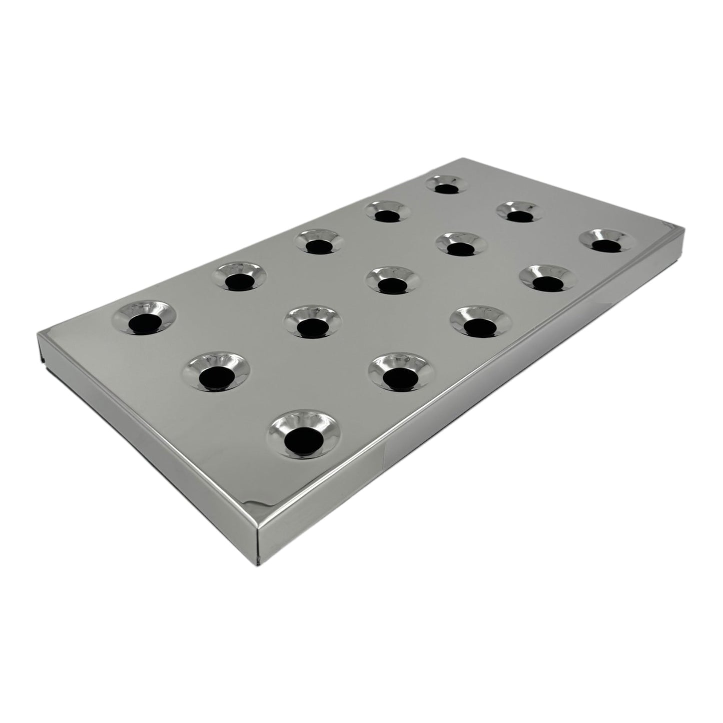 Bar Drip Tray, Rectangle,  Polished Aluminium - Premium Home from Chabrias Ltd - Just £29.99! Shop now at Chabrias Ltd