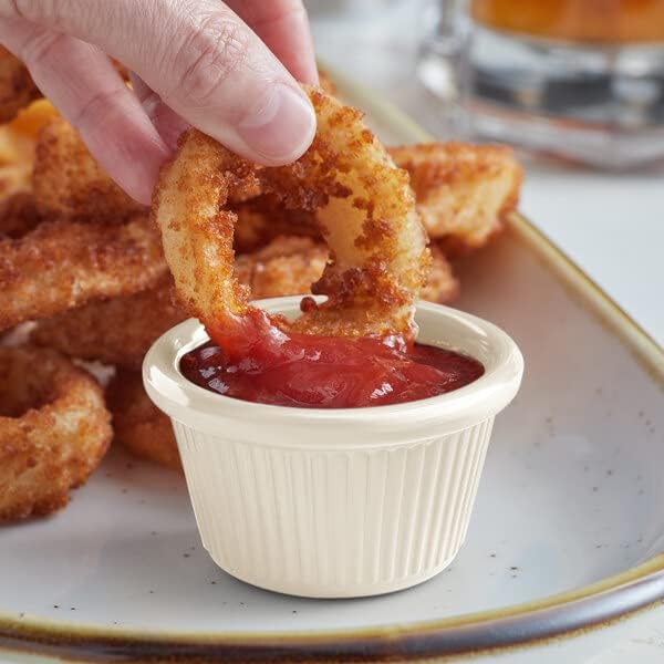 White Fluted Ramekins 1oz, 1.5oz, 2oz - Made in UK - Premium Ramekin from Chabrias Ltd - Just £11.99! Shop now at Chabrias Ltd