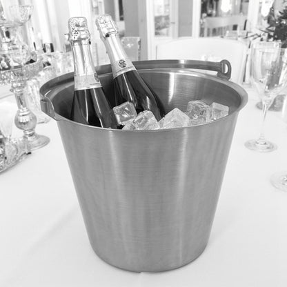 Stainless Steel Ice Bucket, 12L - Premium Home from Chabrias Ltd - Just £24.99! Shop now at Chabrias Ltd
