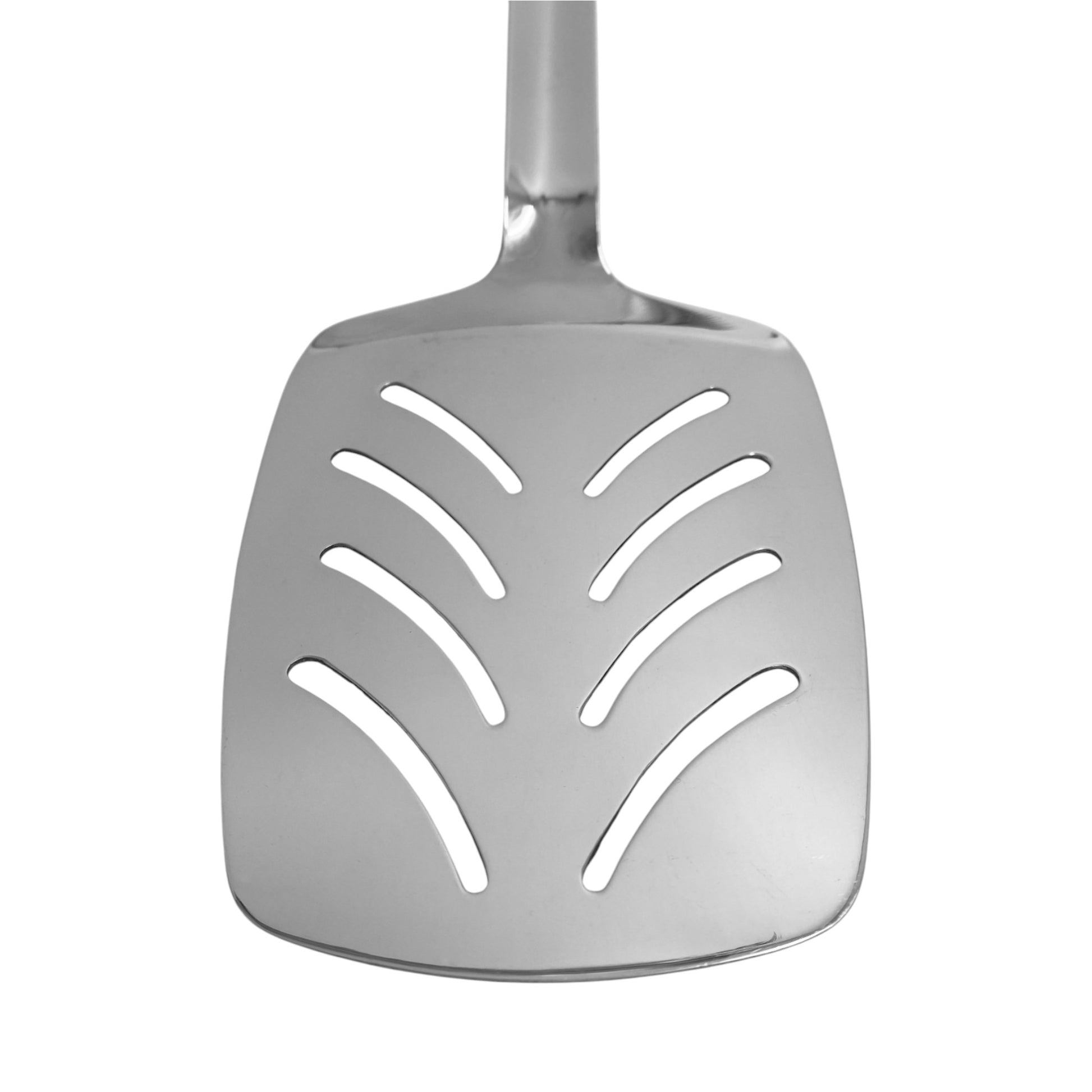 Le Buffet Slotted Turner – Stainless Steel with Heat-Resistant Handle (Black) - Premium Kitchen from Chabrias Ltd - Just £7.99! Shop now at Chabrias Ltd