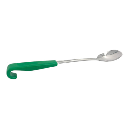 Le Buffet Solid Salad Serving Spoon Set – Stainless Steel with Heat-Resistant Handle (Green) - Premium Kitchen from Chabrias Ltd - Just £7.99! Shop now at Chabrias Ltd