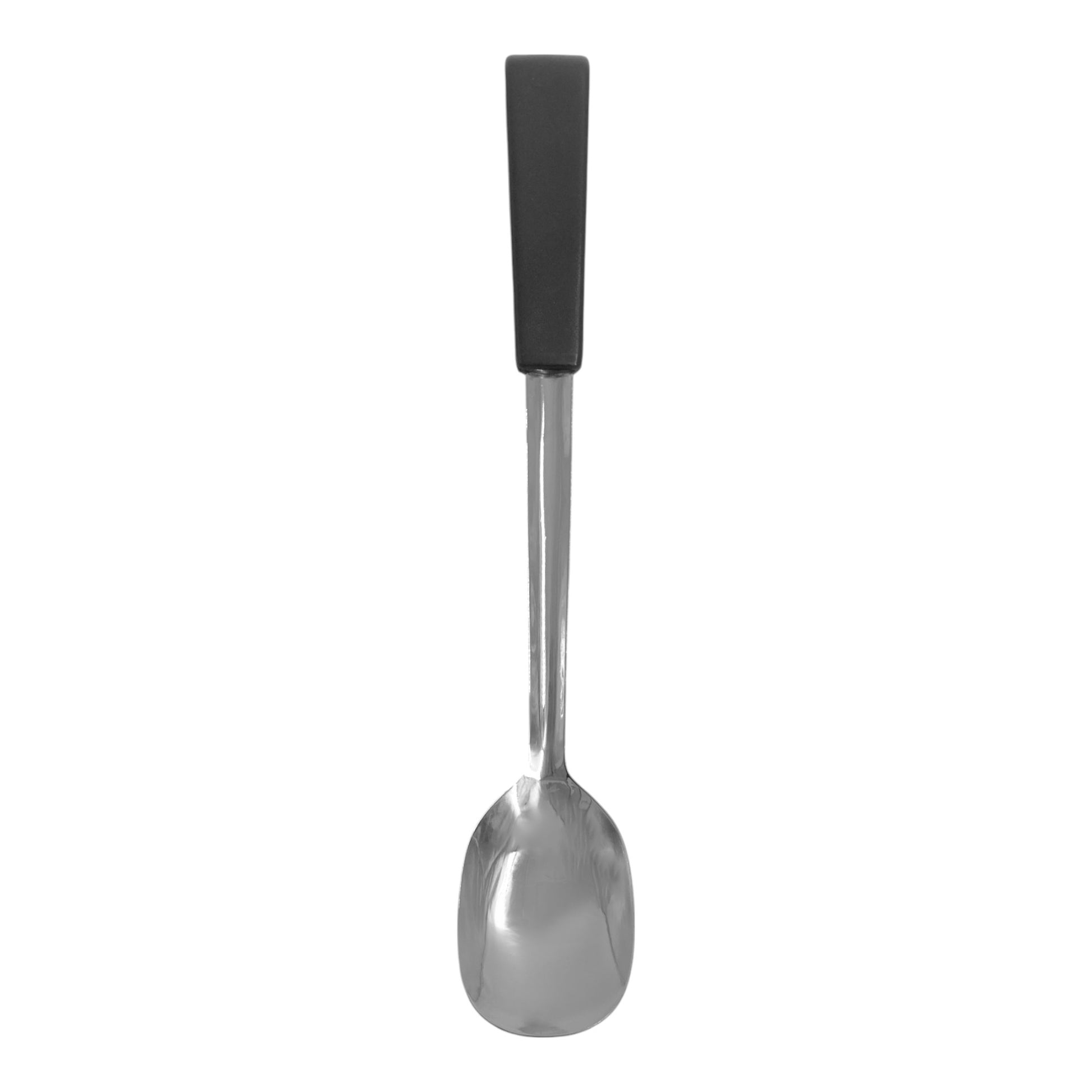 Le Buffet Solid Salad Serving Spoon – Stainless Steel with Heat-Resistant Handle (Black) - Premium Kitchen from Chabrias Ltd - Just £7.99! Shop now at Chabrias Ltd