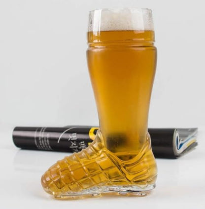 Chabrias Ltd Ultimate Beer Glass Football Rugby Boot Mug - Perfect for UEFA Euros, World Cup, and Soccer Fans! (Half Pint (10 oz / 284 ml)) - Premium Kitchen from Chabrias Ltd - Just £12.34! Shop now at Chabrias Ltd