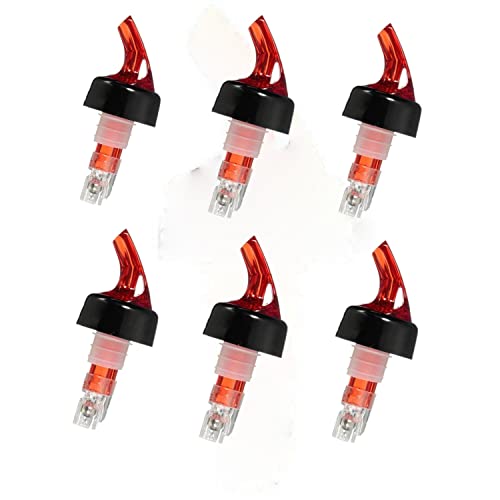 Bottle Pourers, Set of 6 25ml Quick Shot Spirit Measure Pourer Spouts Drinks Wine Cocktail Alcohol Automatic Dispenser Home Bar Tools Made in England by Chabrias Ltd - Premium Kitchen from Chabrias Ltd - Just £12.99! Shop now at Chabrias Ltd