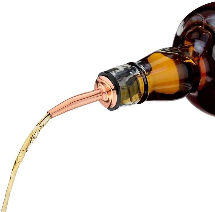 Free Flow Speed Pourer, Copper (x12) - Premium Pourer from Chabrias Ltd - Just £9.49! Shop now at Chabrias Ltd