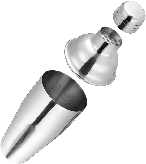 Premium 24 Ounce (750ml) Stainless Steel Cocktail Shaker with Built-in Bartender Strainer - Essential Mixology Bar Set Accessories - Premium Kitchen from Chabrias Ltd - Just £8.99! Shop now at Chabrias Ltd